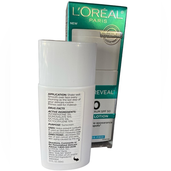 L'Oreal Paris Bright Reveal Daily UV Broad Spectrum SPF 50 Lotion - Picture 2 of 6